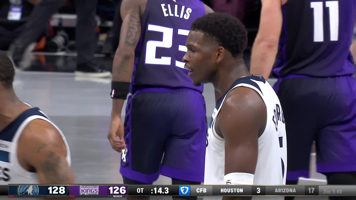 "CASH MONEY" 💰 Anthony Edwards is COLD 🥶