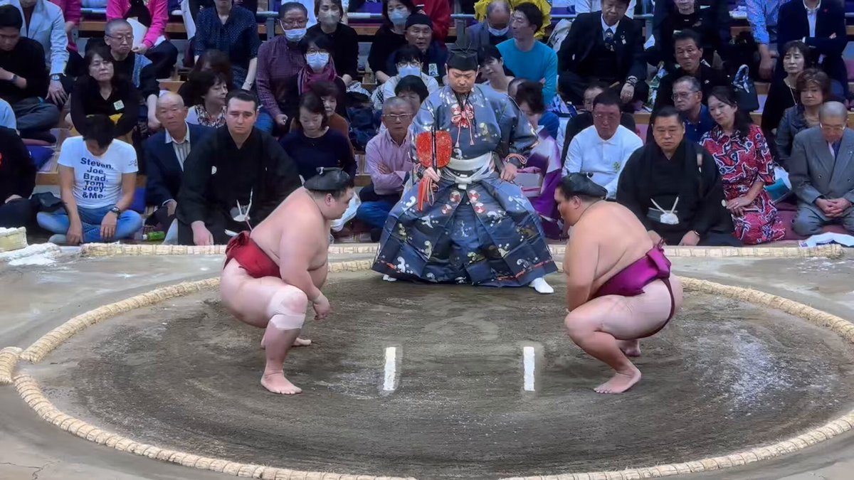#九州場所2024七日目 隆の勝ー御嶽海 寄り切って隆の勝！六勝目☆