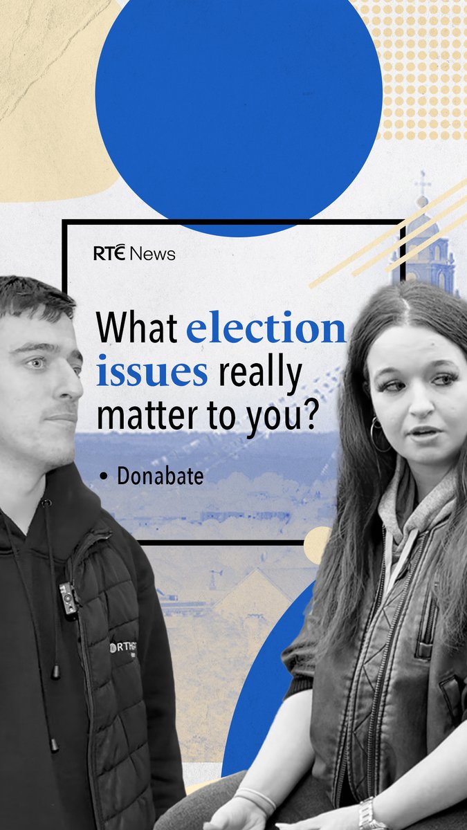 What election issues really matter to you? In Donabate in north Dublin, this group are concerned about the lack of youth and community services to cater for the growing population. Let us know in the comments what issues are on your mind in #Election24 #GeneralElection2024