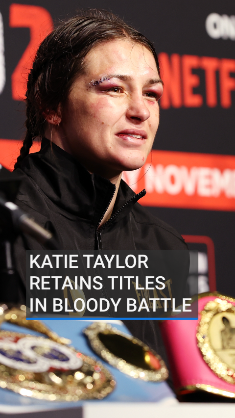 “To go home for Christmas with all the belts, that’s very sweet.” Katie Taylor says she is looking forward to returning to Ireland after retaining her world titles after a thrilling fight against Amanda Serrano in Texas. Read: #katietaylor #boxing