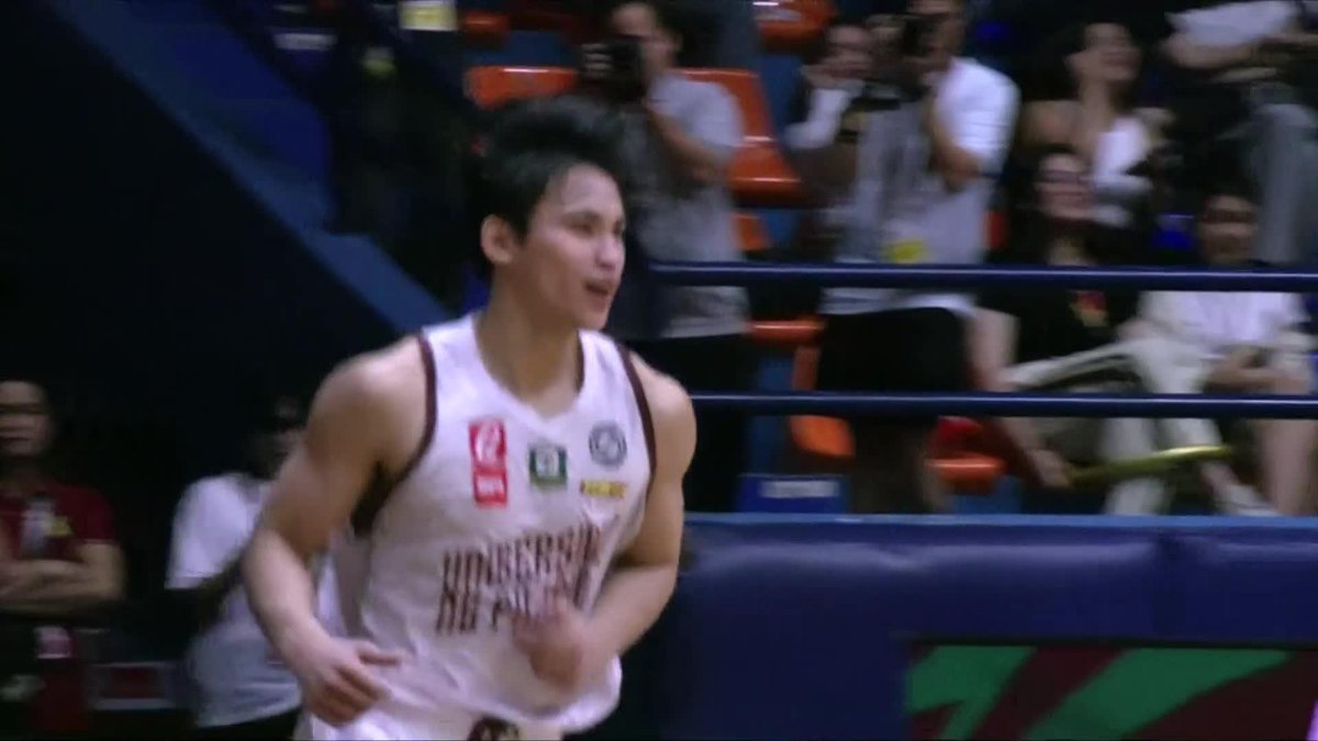 This shot will give you either euphoria or PTSD. There is no in between. Cemented and immortalized in PH collegiate basketball. #UPFight
