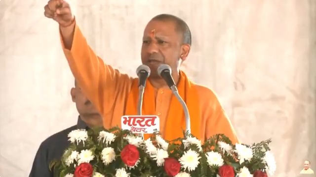समाज को बांटने का जो काम उस समय मुस्लिम लीग कर रही थी, वही कार्य आज समाजवादी पार्टी कर रही है...