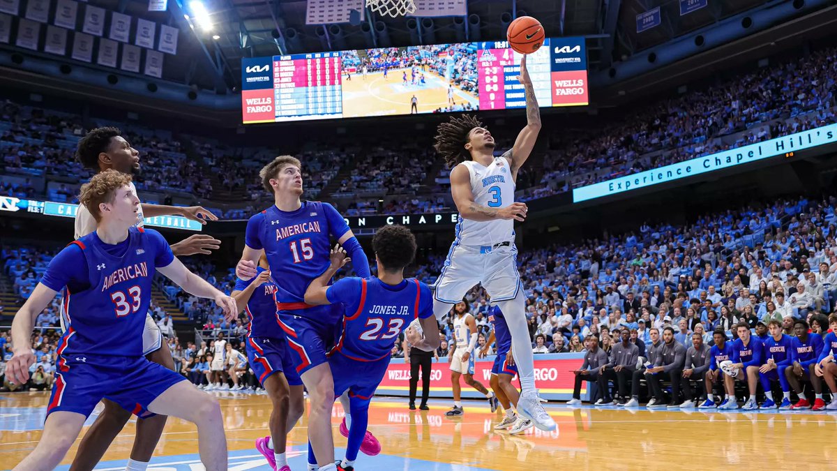 Highlights from last night's 107-55 win 🆚 American
