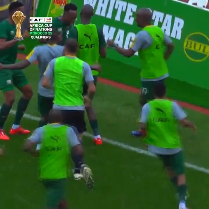Maswanganyi’s touch and finish were absolutely flawless! 🇿🇦✨ #AFCONQ2025