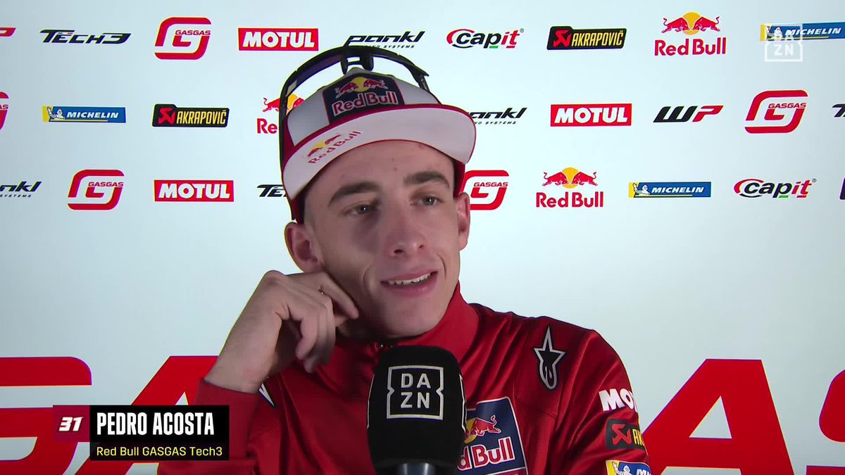 🗣️ Pedro Acosta analiza su incidente con Marc Márquez "Creo que no era necesario hacer esto en la primera vuelta, se ha tirado como si no hubiera nadie" #SolidarityGP #MotoGP 🏁