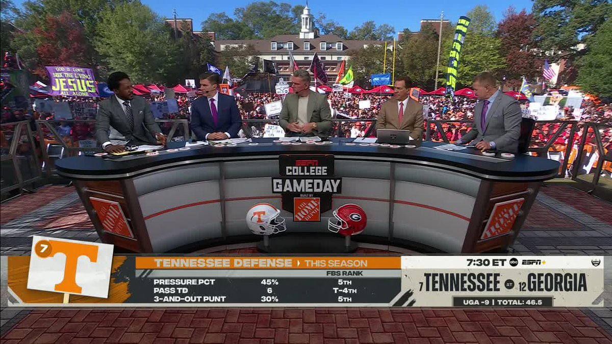 .Desmond Howard on what makes the Tennessee defensive line so great 💪