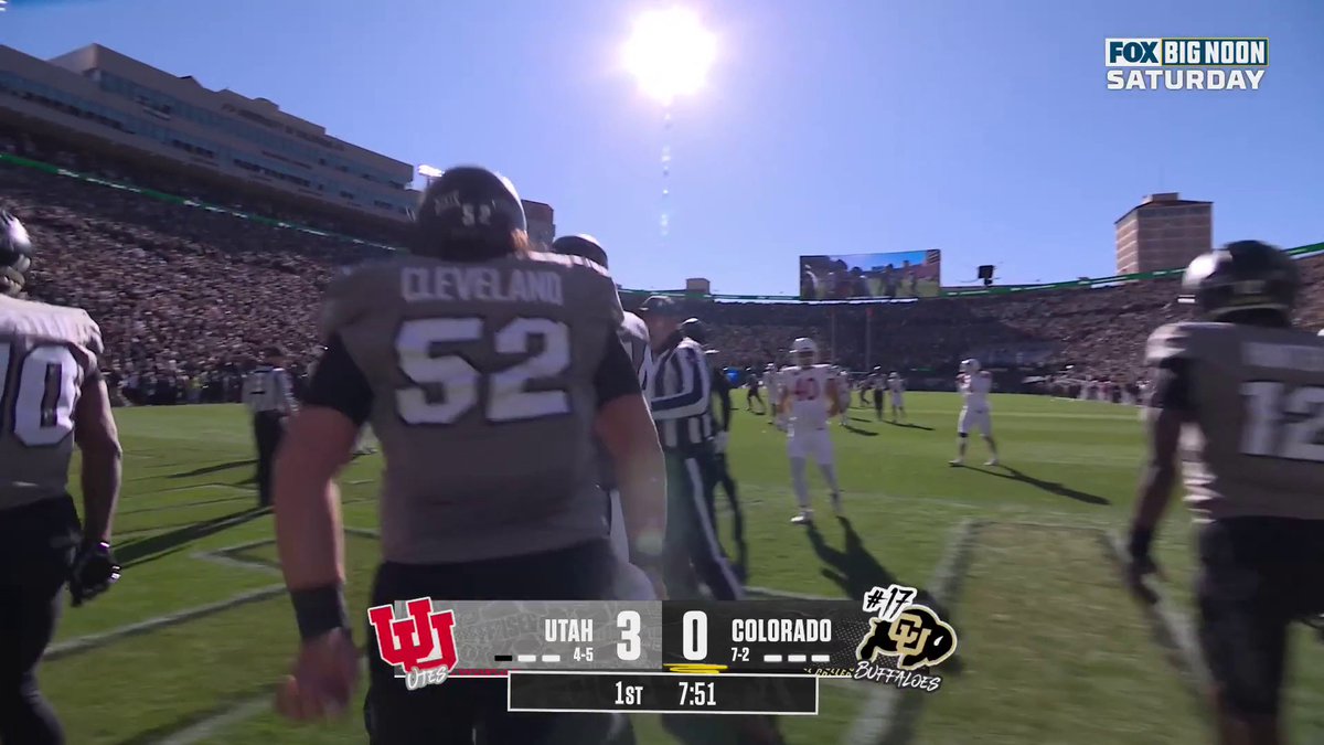 Will Sheppard said GIMME THAT 😤 On 4th &amp; 5 Colorado Buffaloes Football strikes for their first TD of the game 🦬🔥