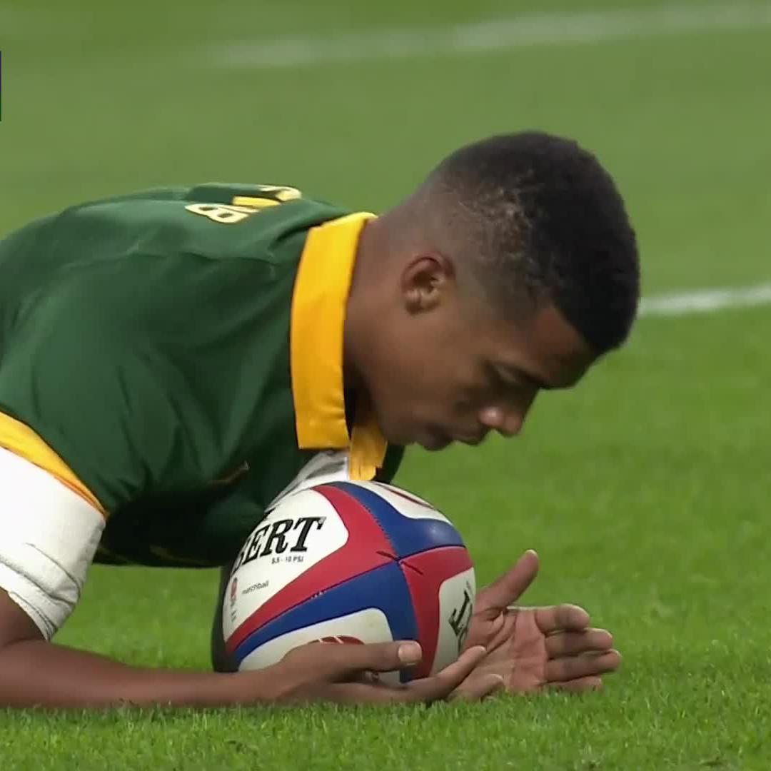 A Grant Williams try is always a spectacle 😤👟💨 📺 Stream #AutumnNationsSeries on DStv: