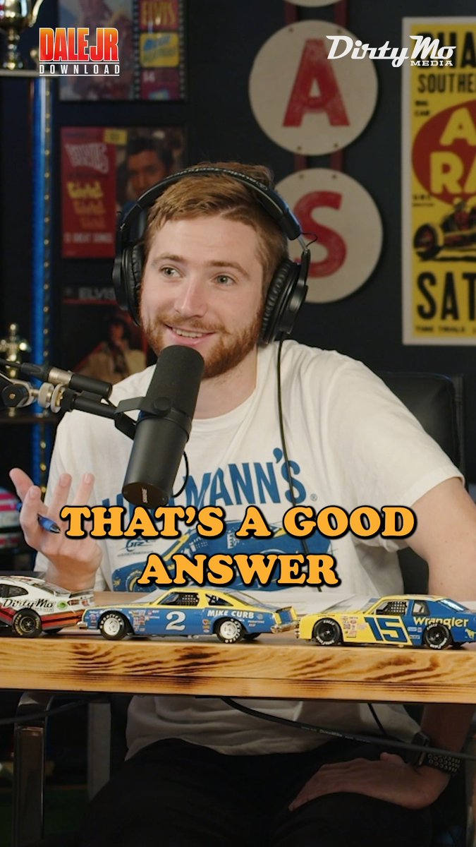 If you had to pick one song to be in iRacing's NASCAR game, what would it be? Tell Dale Earnhardt Jr. in the comments! 🎵💨