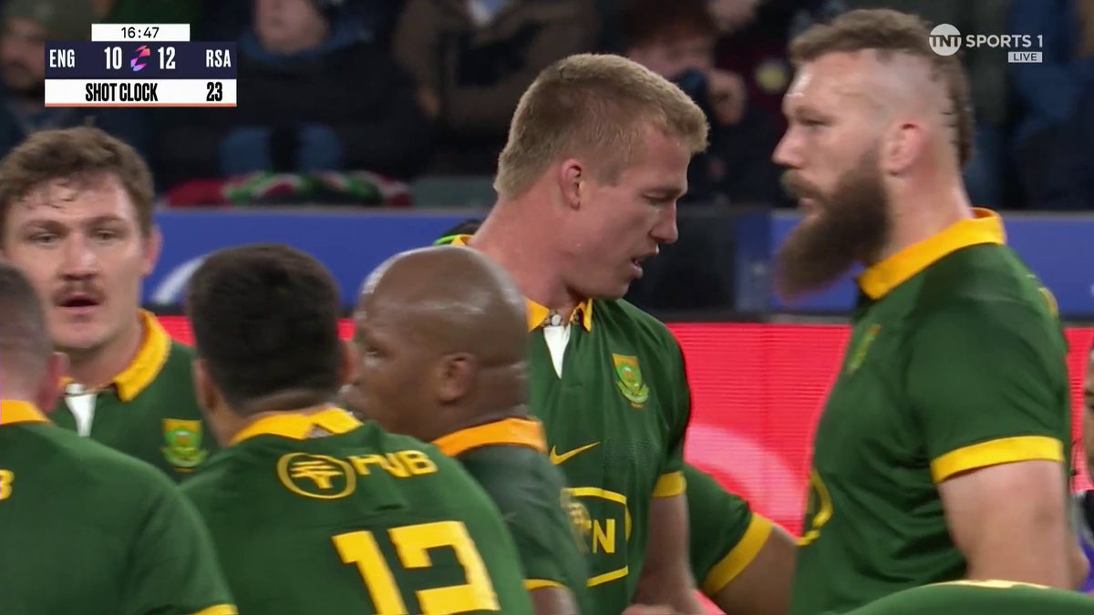 I mean, how is that a try you concede. #ENGvSA
