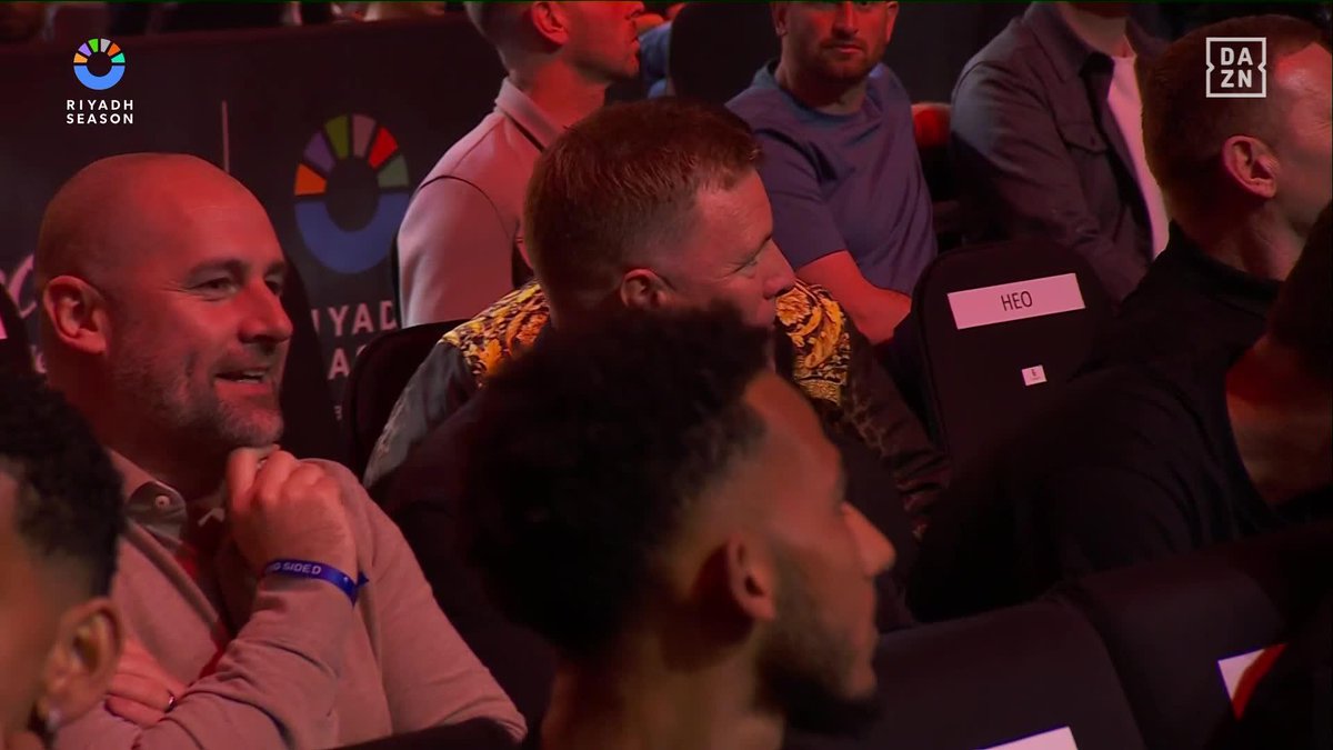 Newcastle United FC is in the house to support Chris Billam-smith 🇬🇧 Newcastle United 👋 #RiyadhSeason | #LatinoNight | LIVE and FREE on DAZN | TURKI ALALSHIKH