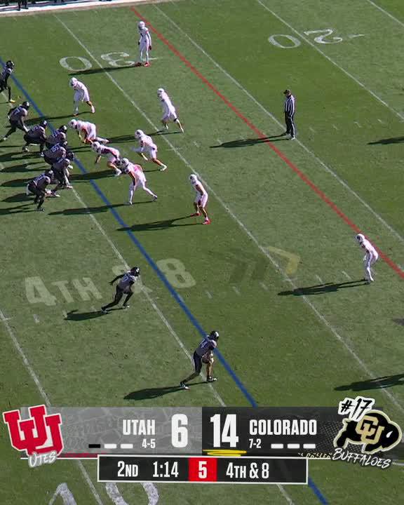 TRAVIS HUNTER. YOU ARE 1 OF 1. UNBELIEVABLE PLAY ON 4TH DOWN TO SET UP THE TOUCHDOWN! 🤯 (via Big 12 Conference)