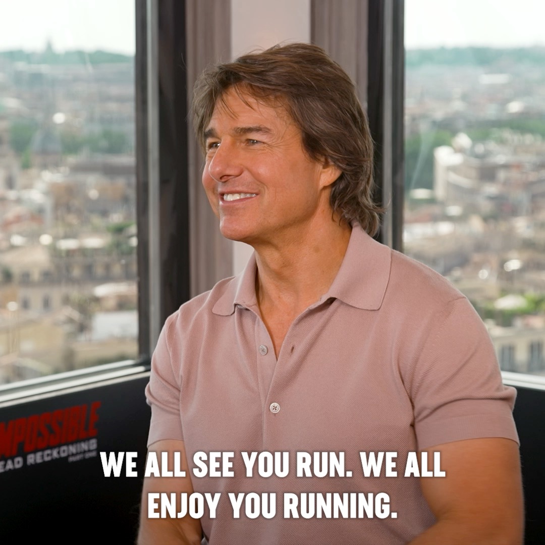 Tom Cruise breaks down his iconic running scenes in the #MissionImpossible franchise.