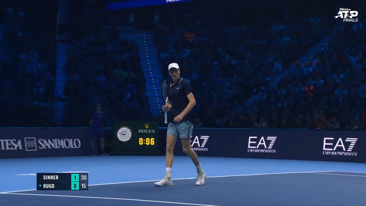 ⭐️⭐️⭐️⭐️⭐️ JANNIK SINNER, YOU GENIUS!!! #NittoATPFinals | Jannik Sinner