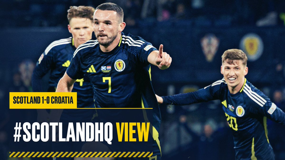 A hard-fought win under the Friday night lights of Hampden Park. Relive all the action with our #ScotlandHQ View highlights of Scotland v Croatia. #SCOCRO | #NationsLeague