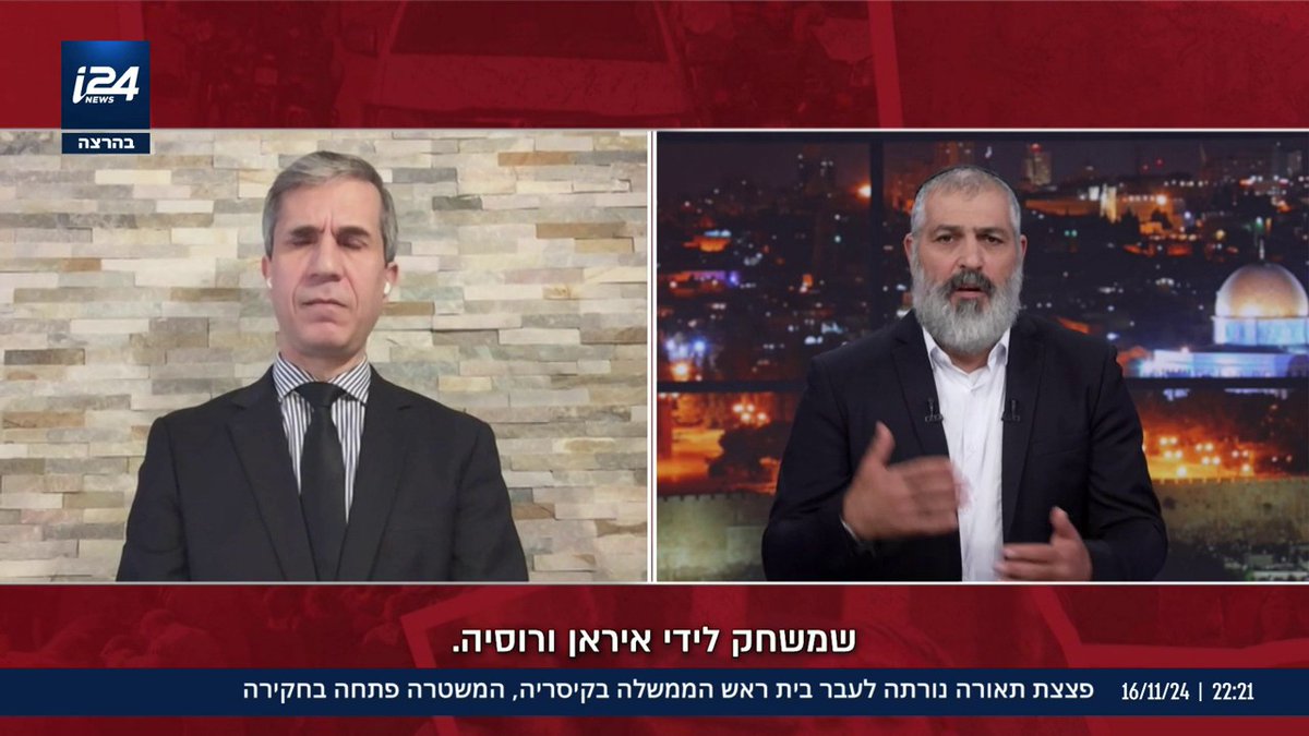 אחד מראשי האופוזיציה הסורית הגולה בריאיון לצבי יחזקאלי