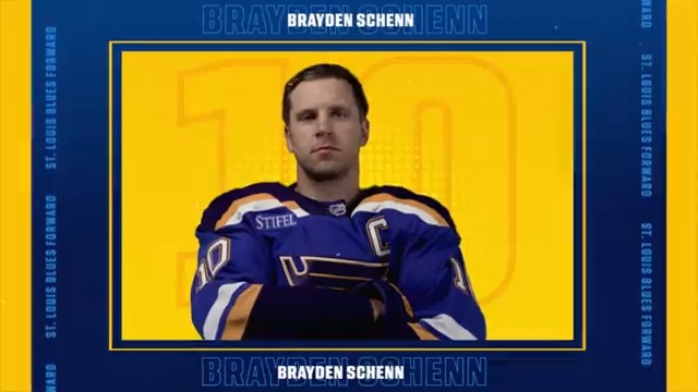 BRAYDEN SCHENN SAYS THIS GAME IS OVER! #stlblues
