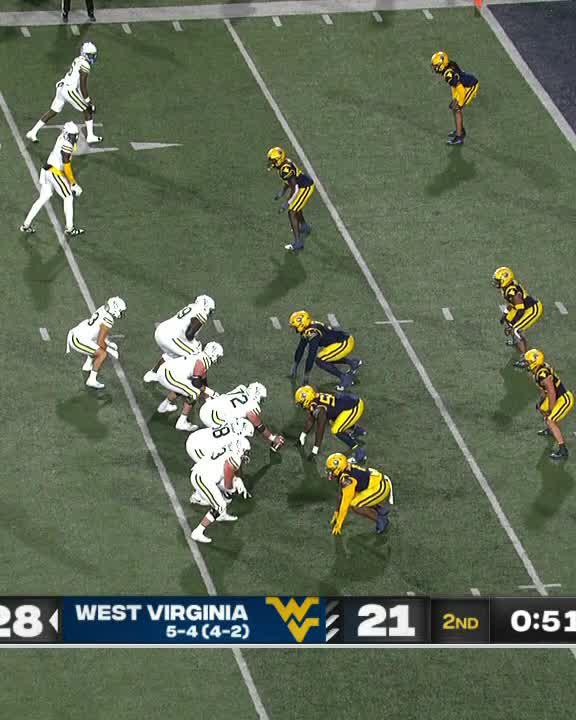 Bryson Washington with the hat trick 🧢 #Big12FB | 📺 ESPN2