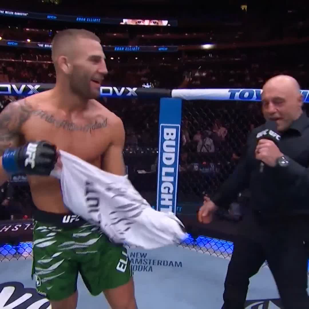 🗣️ "How do you like that in Madison Square Garden, BROTHER?!" Oban Elliott Official as entertaining as always 🤣 Watch our #UFC309 prelims LIVE NOW on UFC FIGHT PASS 📺