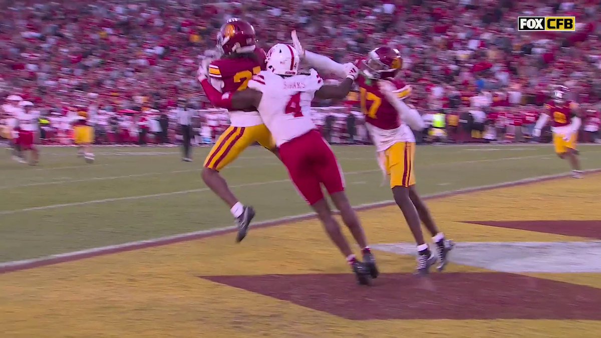 Potentially the most obvious pass interference call the sport of football has ever known.