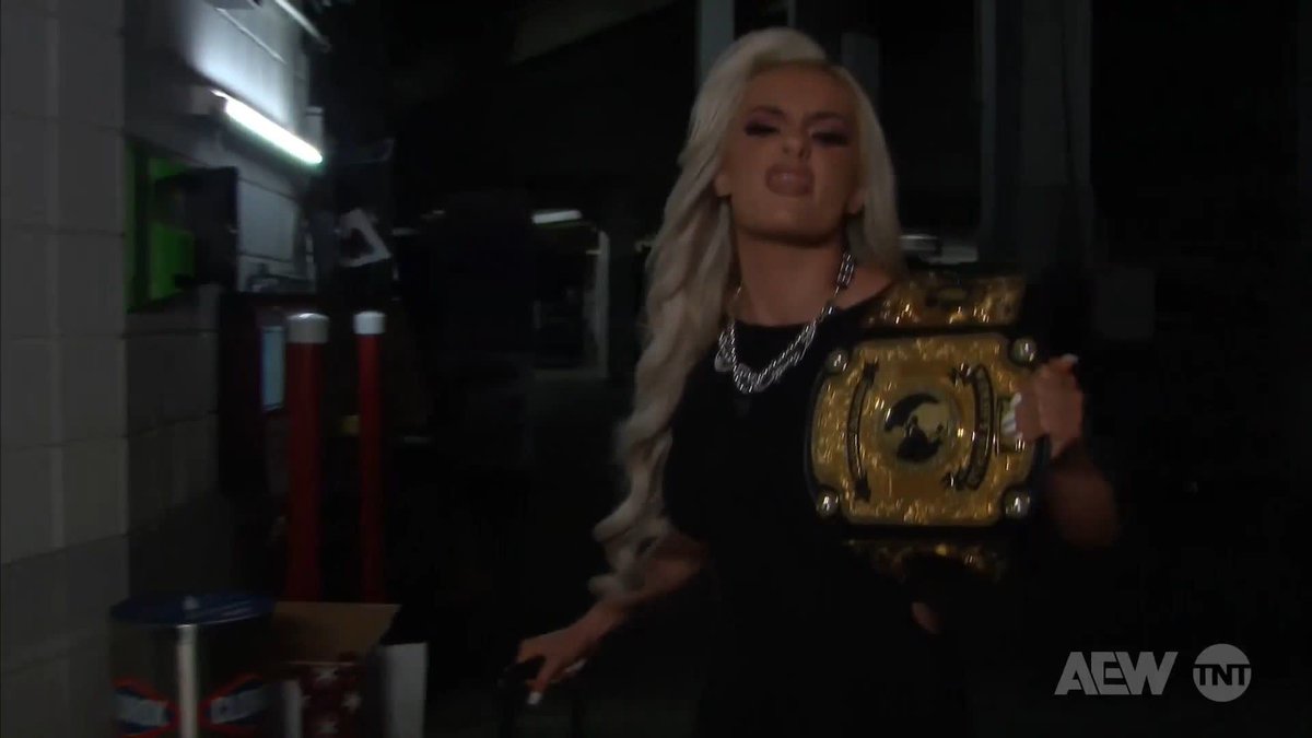 "No DQ... No Problem!" Anna Jay and #AEW Women's World Champ Mariah May arrive ahead of their Round 3 Main Event matchup TONIGHT! Watch #AEWCollision on TNT! Anna Jay | art