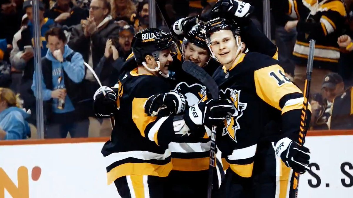 Pure joy. Congratulations on your first NHL point, Owen Pickering!