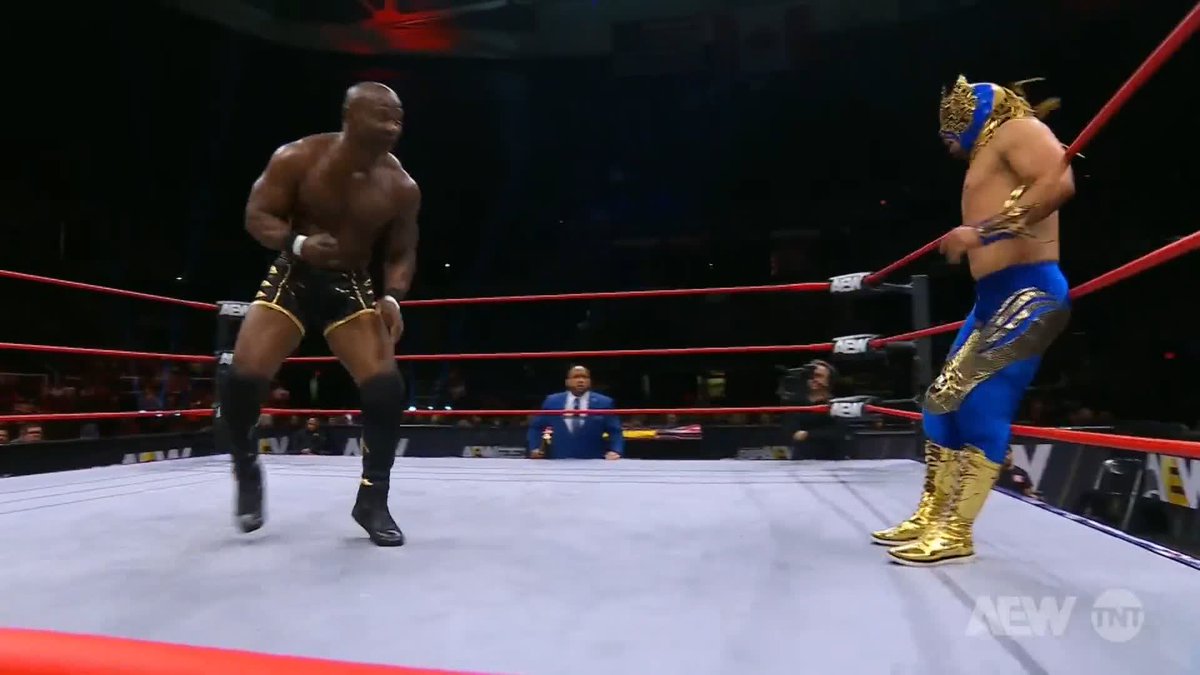 TO THE SKY! Watch #AEWCollision on TNT! Shelton J. Benjamin | Komandercr_luchador