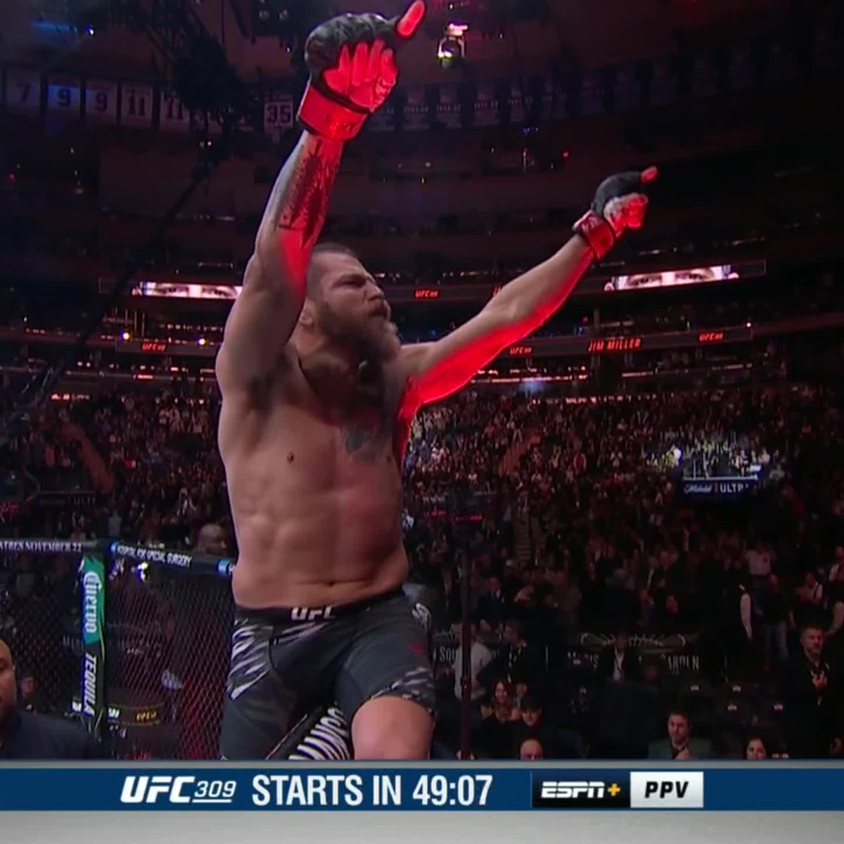 A SUBMISSION WIN FOR JIM F---ING MILLER! 😤 #UFC309