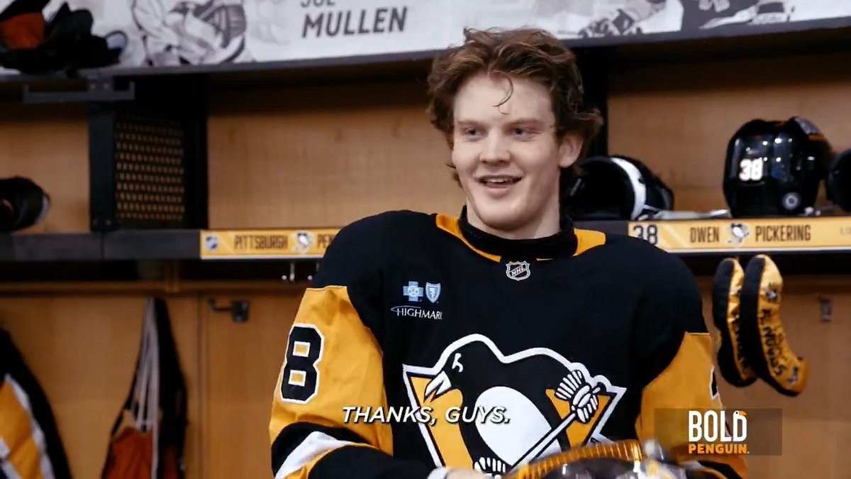 NHL debut ✔️ First career point ✔️ Huge block on the penalty kill ✔️ Player of the game helmet ✔️
