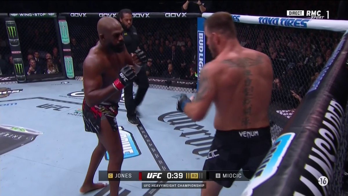 🚨🚨 JON JONES S'IMPOSE PAR TKO FACE À STIPE MIOCIC 💥 UNE DESTRUCTION. AND STILL 🏆 #UFC309