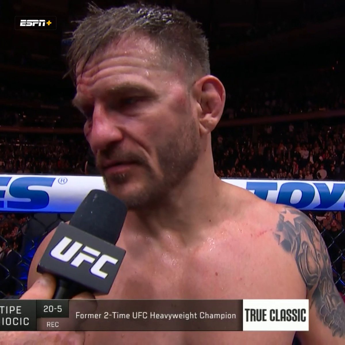 Stipe Miocic announced his retirement after #UFC309 A legendary career for the former UFC heavyweight champion ๐