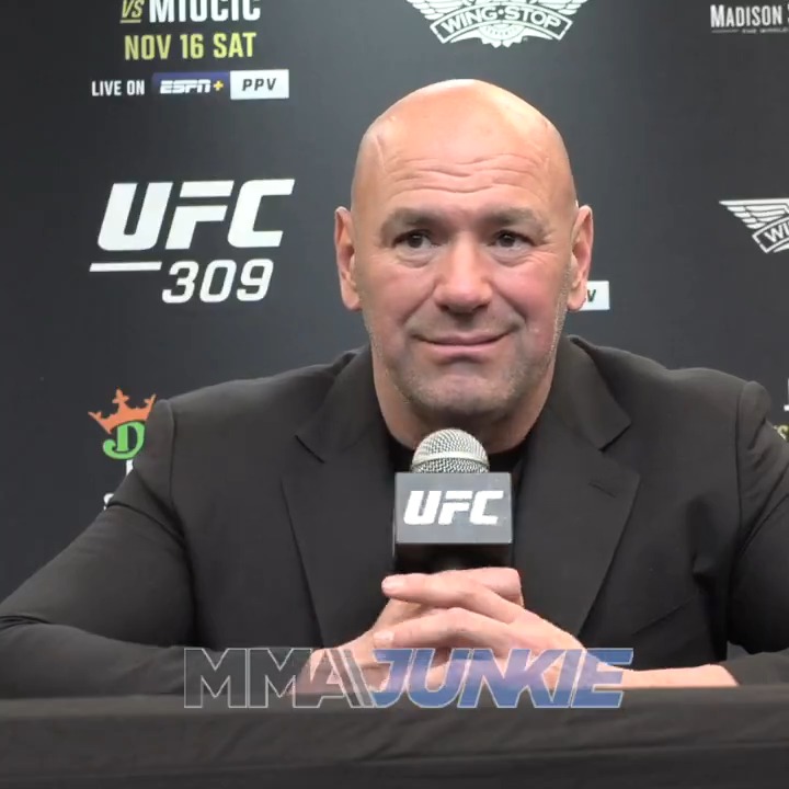"Jake Paul couldn't do sh*t to him." Dana White admits he was wrong about Mike Tyson returning to boxing.