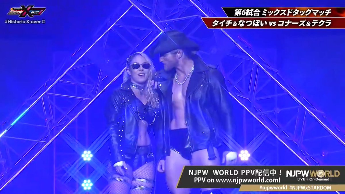 .Clark Connors & Thekla テクラ "#ClarkAndTex" PPV⏩ #NJPW #STARDOM #njpwworld #NJPWxSTARDOM