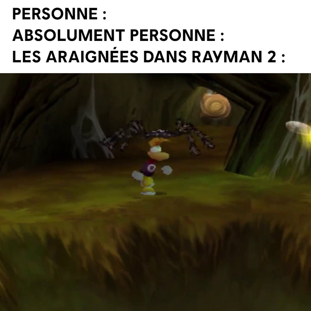 Elles nous donnent toujours des frissons... 🕷️ On n'a jamais couru aussi vite dans un jeu quand on était enfants, pas vrai ? 🏃‍➡️