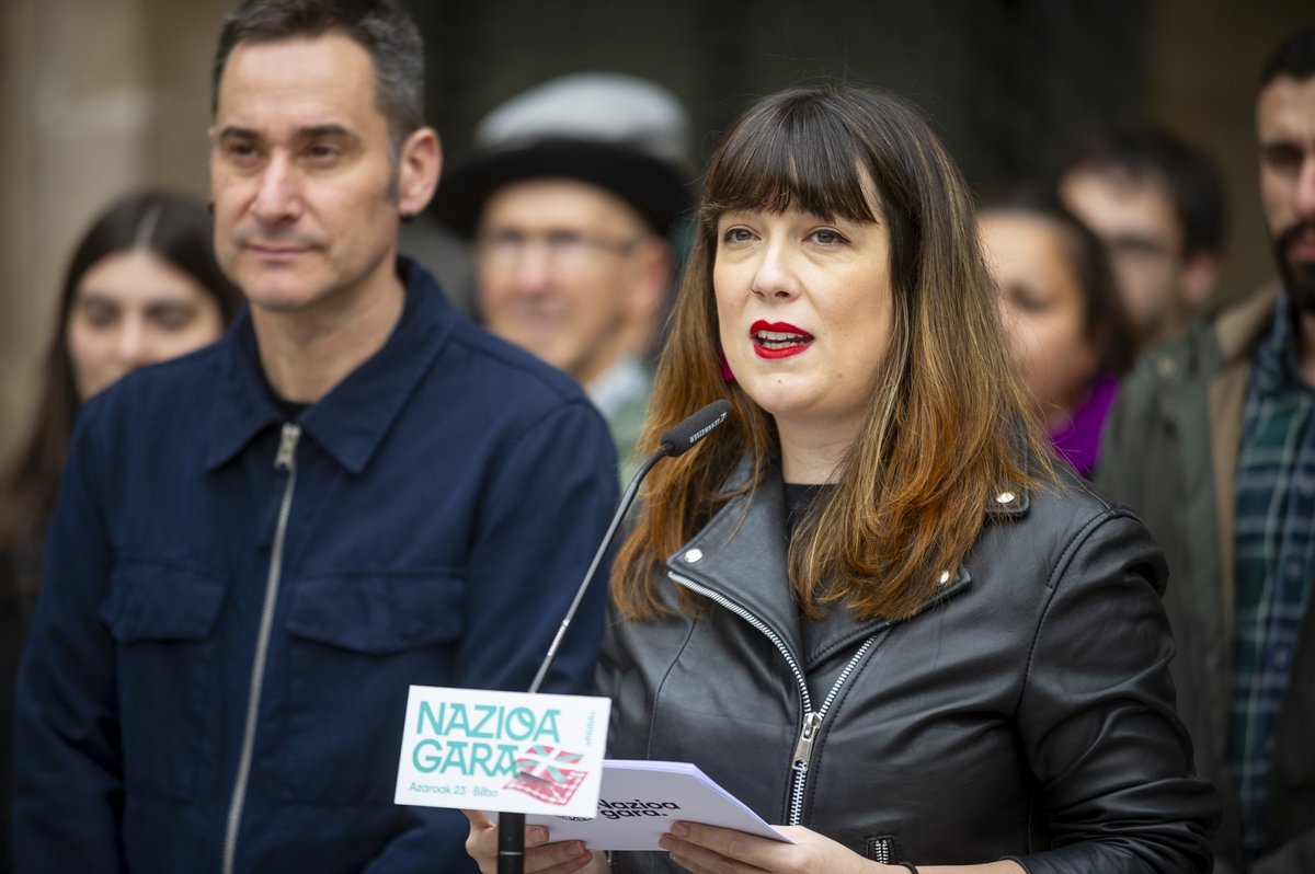 Herri honetako abertzale eta independentista guztiei dei egiten diegu Autonomia kalea betetzera eta munduari mezu argi eta sendoa helaraztera: Euskal Herria errespetatu beharreko nazioa da. #NazioaGara 🌟 Azaroaren 23an, denok Bilbora!