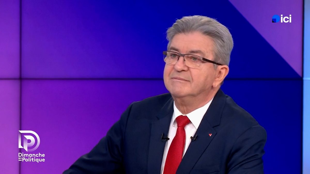 Marine Le Pen est, pour les insoumis, une adversaire politique totale. Simplement, dans tous les pays avec un État de droit, toute peine doit pouvoir être placée en recours. Je souhaite qu'on ne lui applique pas immédiatement l'inéligibilité, sans voie de recours. #DimPol