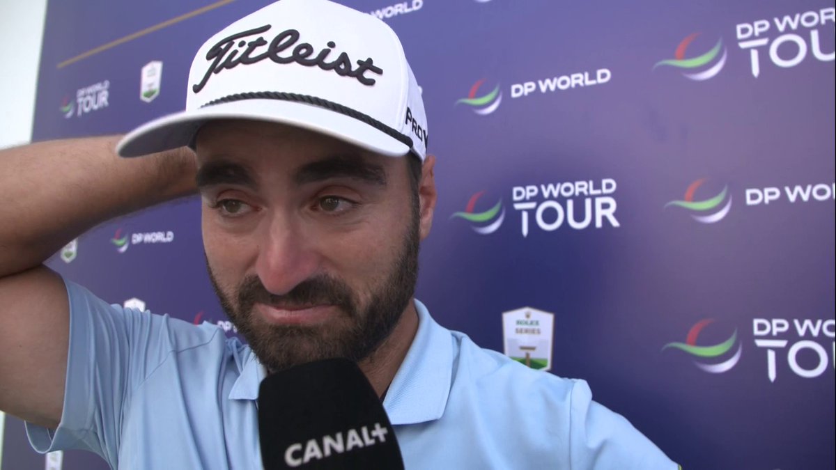 Quelle émotion pour Antoine Rozner qui va rejoindre le circuit américain du PGA TOUR 🤩 "Des larmes de bonheur" 👉 "C'était tellement dur aujourd’hui " 👉 "C'est que des moments de dingues" 👉 "Je suis trop content c'est tout" ➡ Tour ⛳⛳⛳⛳ 🏆 DP World Tour Championship 🦅 #DPWT