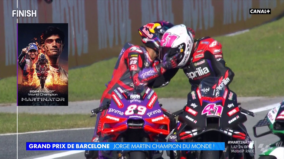 JORGE MARTIN EST CHAMPION DU MONDE MOTOGP 2024 👑✨ #SolidarityGP | #MotoGP