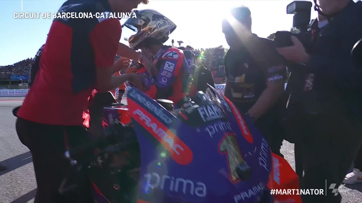 🔥 Jorge Martín Almoguera is the new #1 #MART1NATOR 🦾
