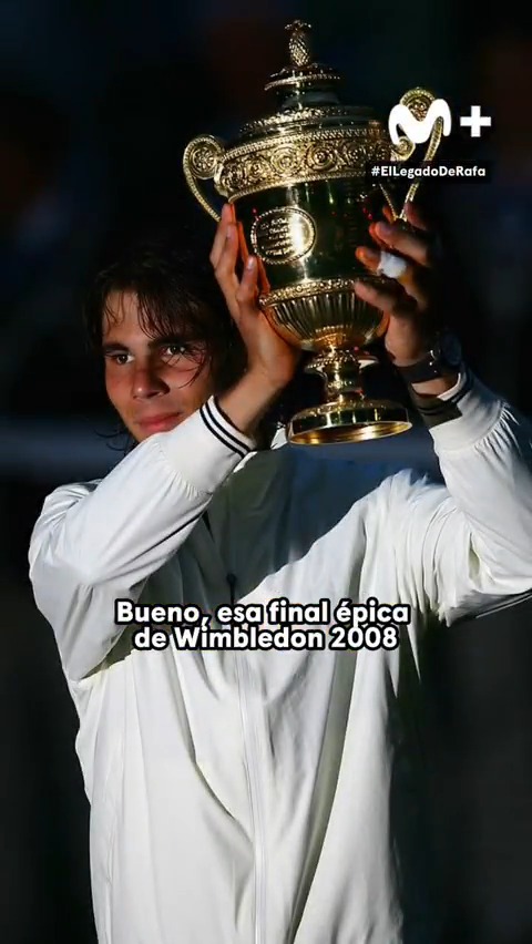 ❤️ Este es Rafa Nadal. ✨ Este es su legado. #ElLegadoDeRafa