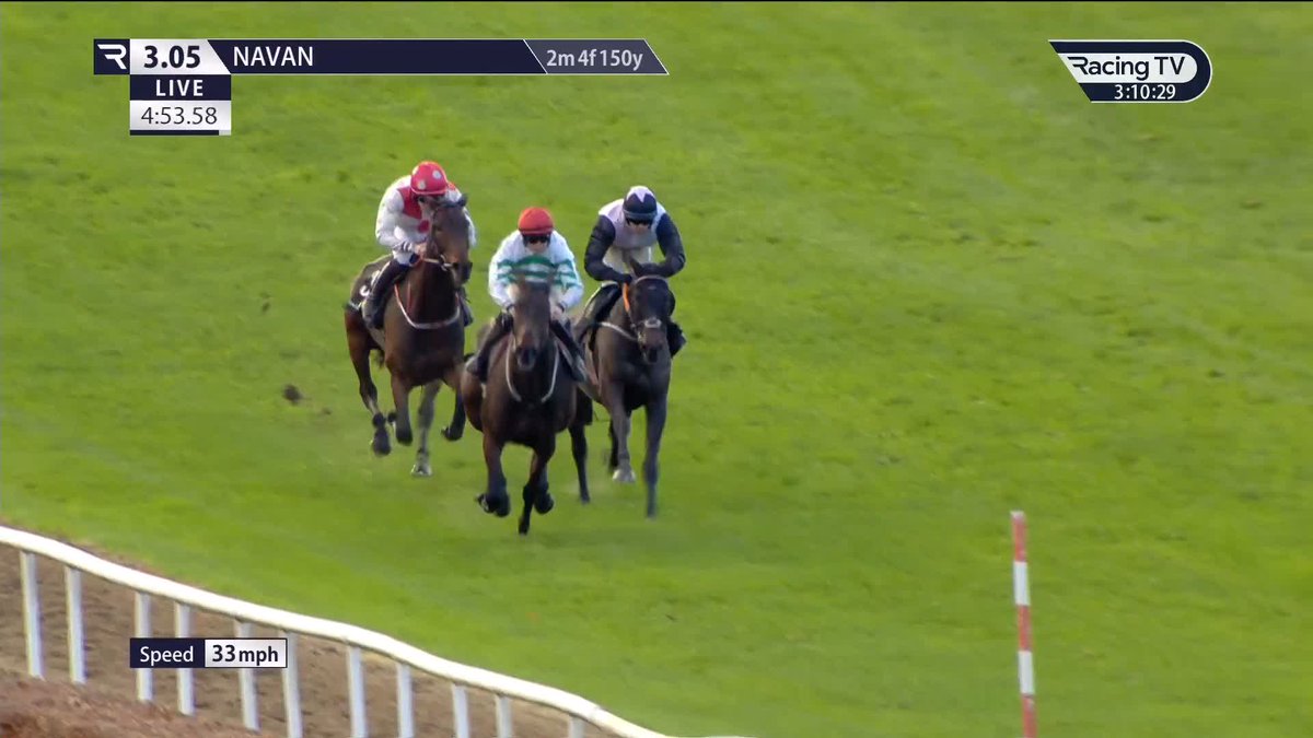 Better Days Ahead the Martin Pipe winner at Cheltenham beats Slade Steel on Chase debut at Navan in good style. What did you think of Slade Steels chasing debut today? 🤔