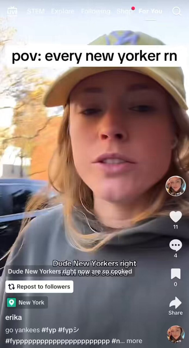 “New Yorkers are cooked—we all have this wheezing cough (not bacterial*) we all need inhalers because it’s the city &amp; it’s disgusting so you’re constantly coughing all over each other… I’m so sick; we’re all sick!” *aka not infectious 😒 (u sure about that??)