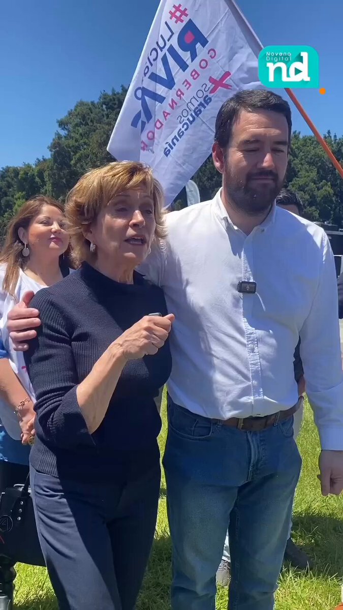 Evelyn Matthei dándole todo su apoyo a un gobernador corrupto que se choreó 44 mil millones de fondos públicos y diciendo que “él combatirá la inseguridad” siendo que ya lleva 4 años en el cargo. Evelyn Matthei