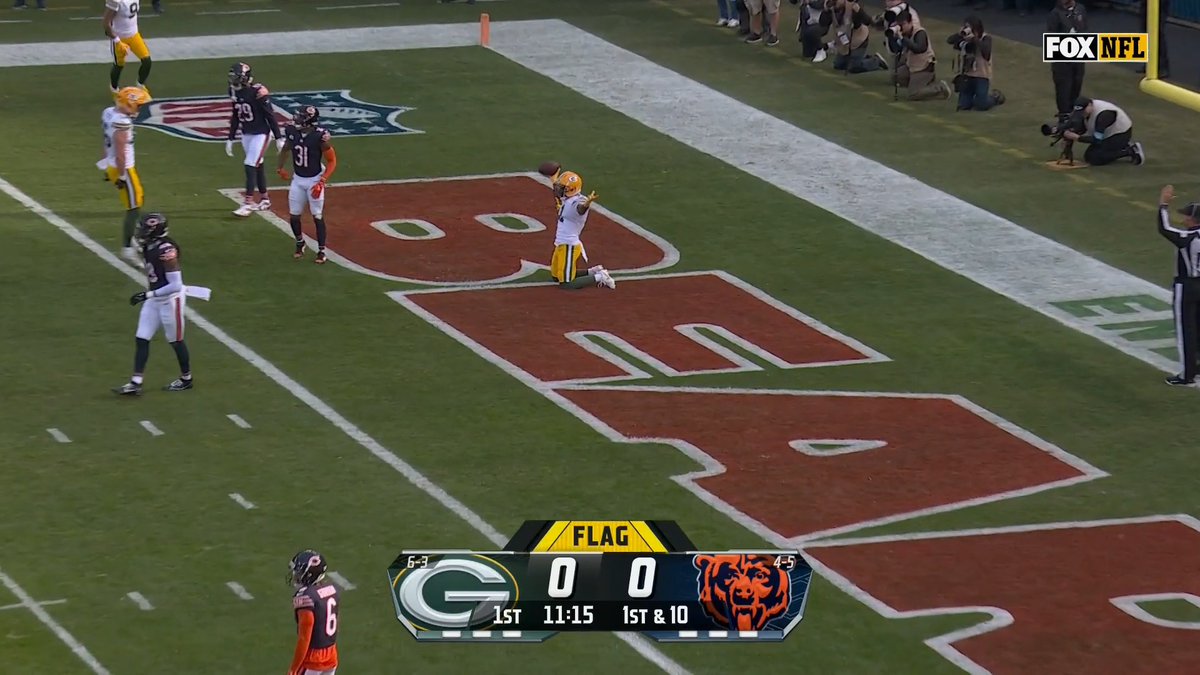Reed all about it! #GBvsCHI