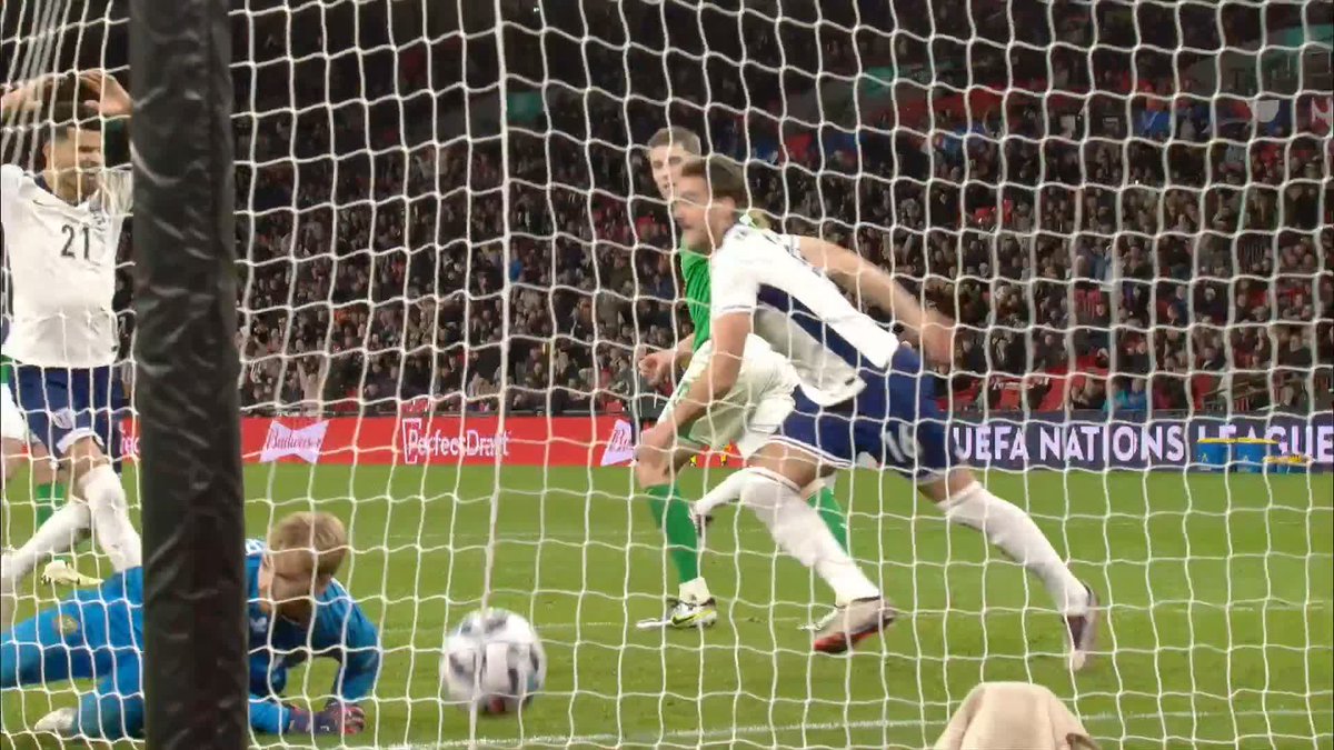 TAYLOR HARWOOD-BELLIS! 👏 The debut of his dreams 💭 #ITVFootball | #ENGIRL