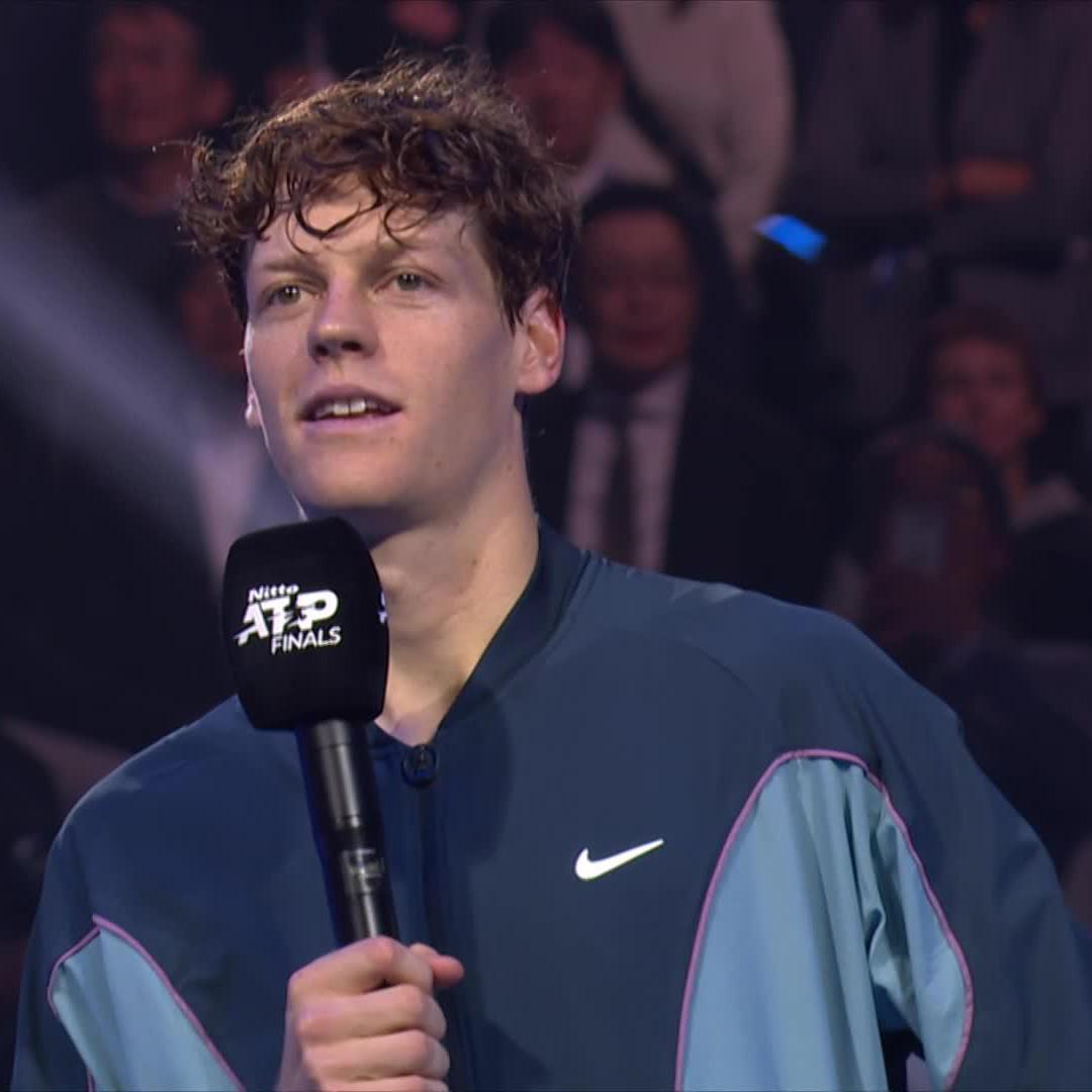 Ole, ole ole ole... SINNER, SINNER 🗣️🇮🇹 Jannik Sinner #NittoATPFinals