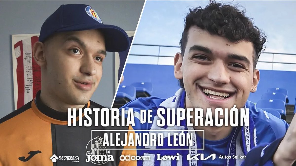 Una historia de esas que nos gusta contar ❤️‍🩹 🤞 Alejandro se ha recuperado, vuelve a pisar un terreno de juego y regresa a las gradas del Coliseum a animar al Geta. ▶️ 𝗗𝗜𝗦𝗙𝗥𝗨́𝗧𝗔𝗟𝗢, no merece menos 🥹