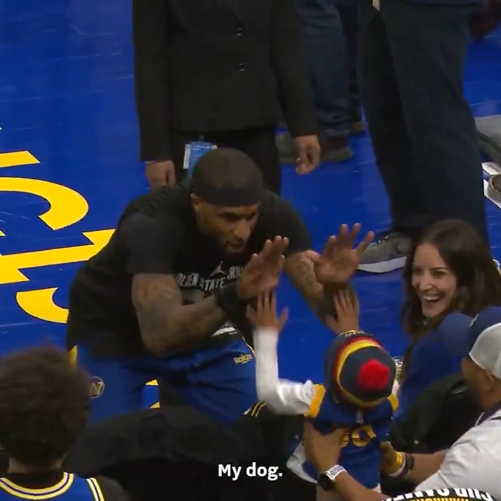 Gary Payton II, man of the people.