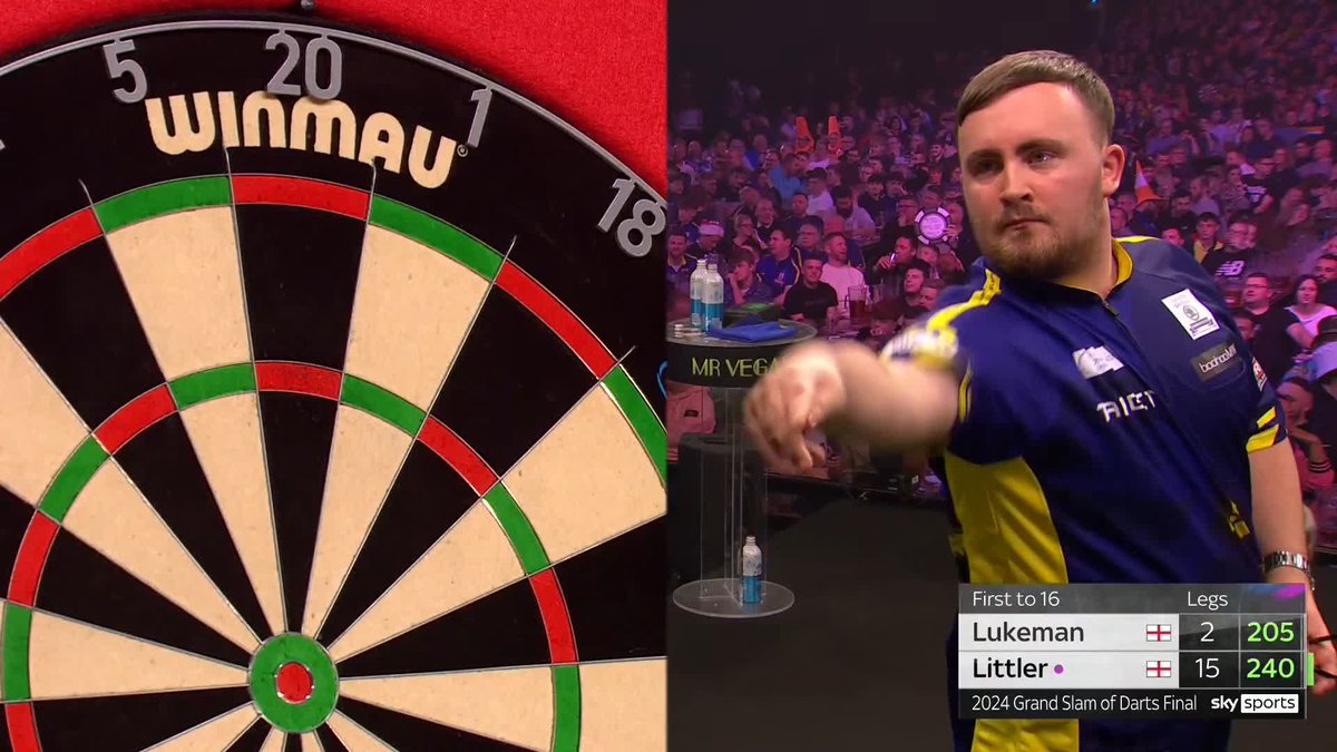 LUKEMAN STOPS THE ROT! Martin Lukeman ends Luke Littler's 15-leg winning run - and he's certainly enjoying the moment! 📺 #GSOD | Final