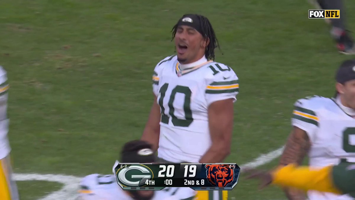 THE PACKERS WIN IT 🤯 Santos' 46-yard FG attempt is blocked 📺 FOX